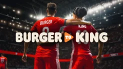 Asistler Burger’dan goller King’den