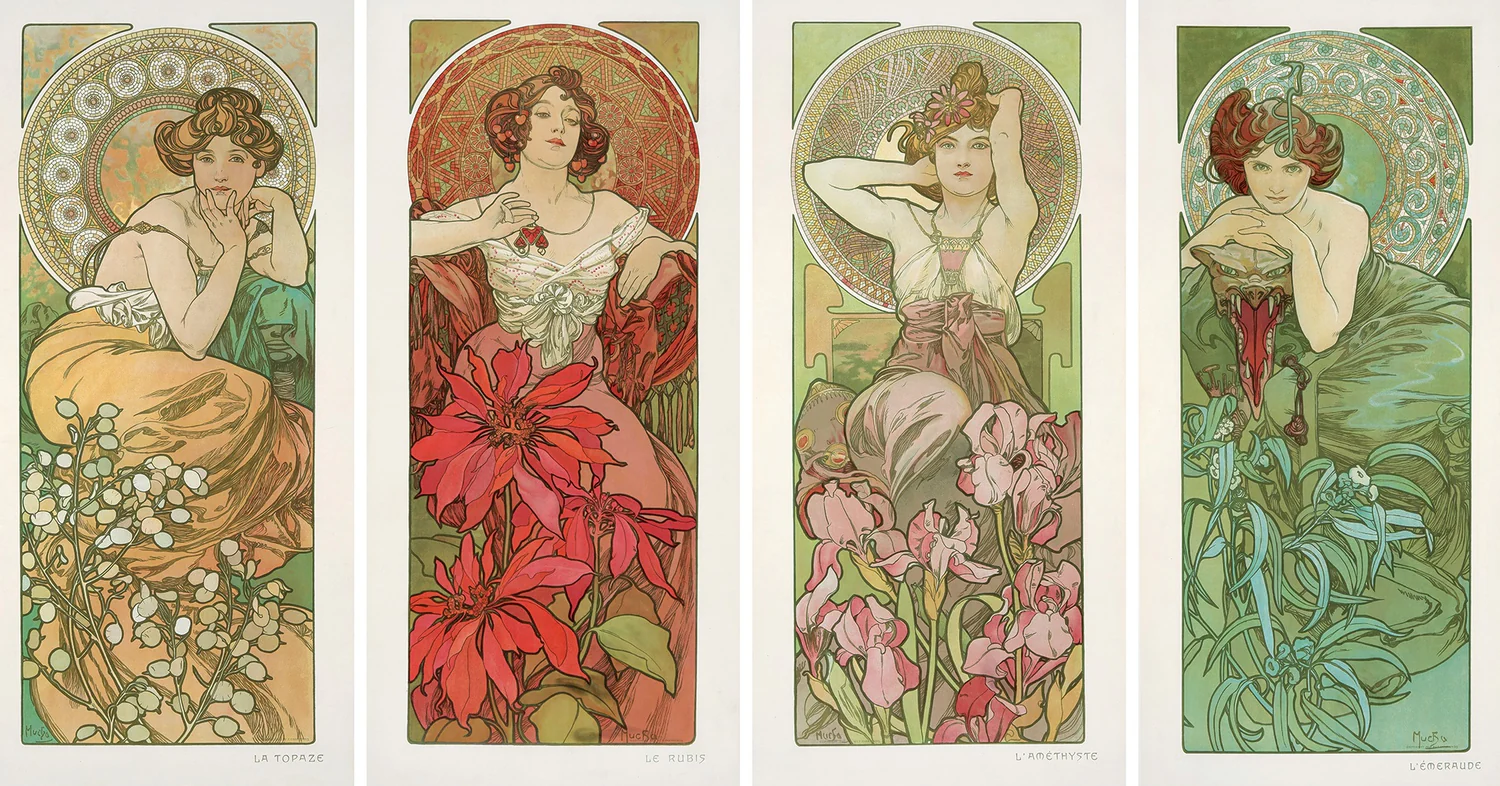 Alphonse Mucha / Görsel: Galerie Mont-Blanc