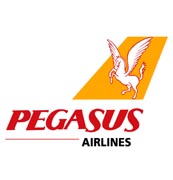 Pegasus uçaklarına dış cephe reklamı
