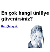 Nur Çintay MediaCatin Celebrity Güven Endeksini yazdı