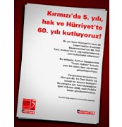 Kırmızıda İnsan Hakları özel ödülü verilecek