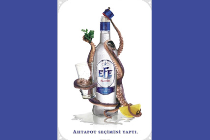 Efe Rakıdan gündeme özel reklam