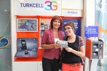 6 milyonuncu Turkcell 3G abonesi ödüllendirildi