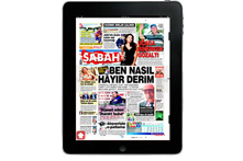 Sabah eGazete iPad’de