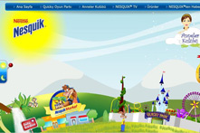 Nesquik’in web sitesine Amerika’dan ödül