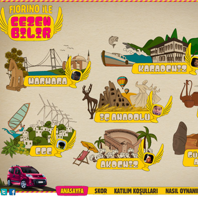 FIORINO İLE GEZEN BİLİR!