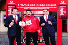 Vodafonedan simitli tanıtım