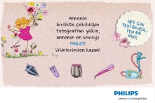 Philips’in Facebook anneler günü kampanyası