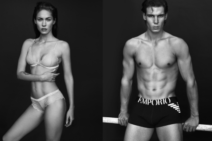 Megan Fox ve Nadal Emporio Armani’nin yeni yüzleri