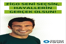 Figo Inter Milan için genç yetenekleri Forum AVMlerde seçecek