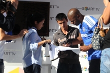 Samsung Smart Tv Tırı Pascal Nouma’yı ağırladı