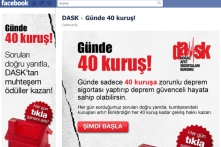 DASK Facebookta ödüllü yarışma başlattı