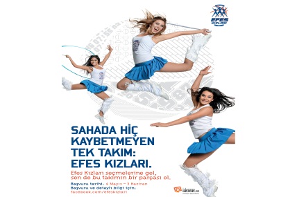 Efes Kızları yeni sezon seçmeleri başlıyor