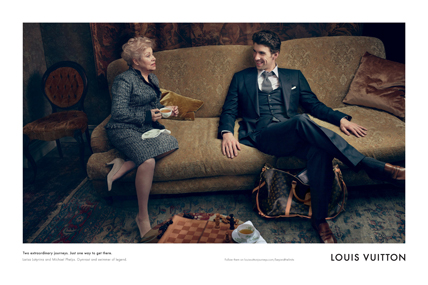 Louis Vuittonun ‘Temel Değer’ kampanyası için iki sıradışı kimliğin buluşması